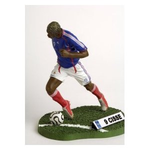 Foot Equipe de France 2006 figurine Cissé 15cm